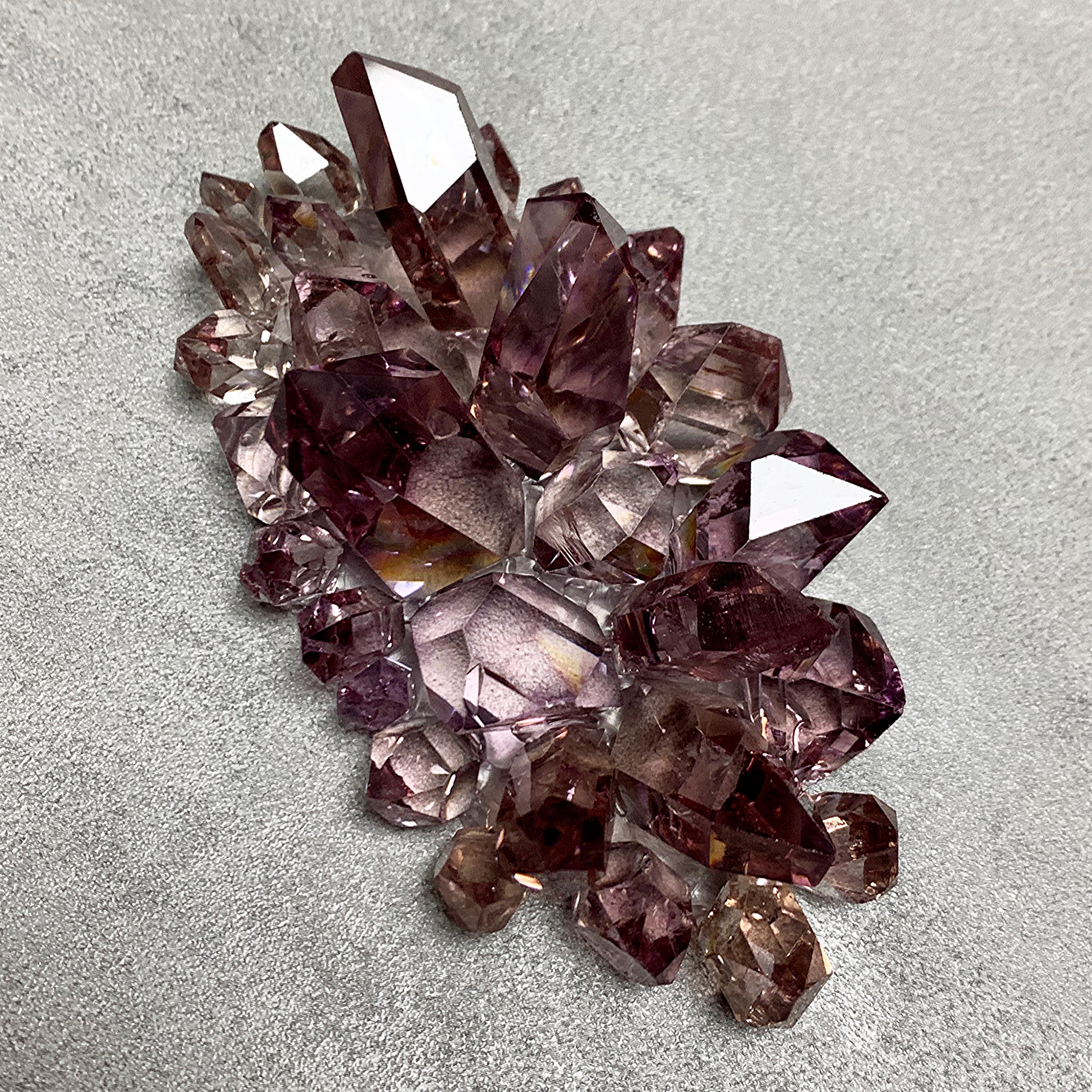 #3 Kristall Cluster Silikon Mold Oval Nov Collection'21