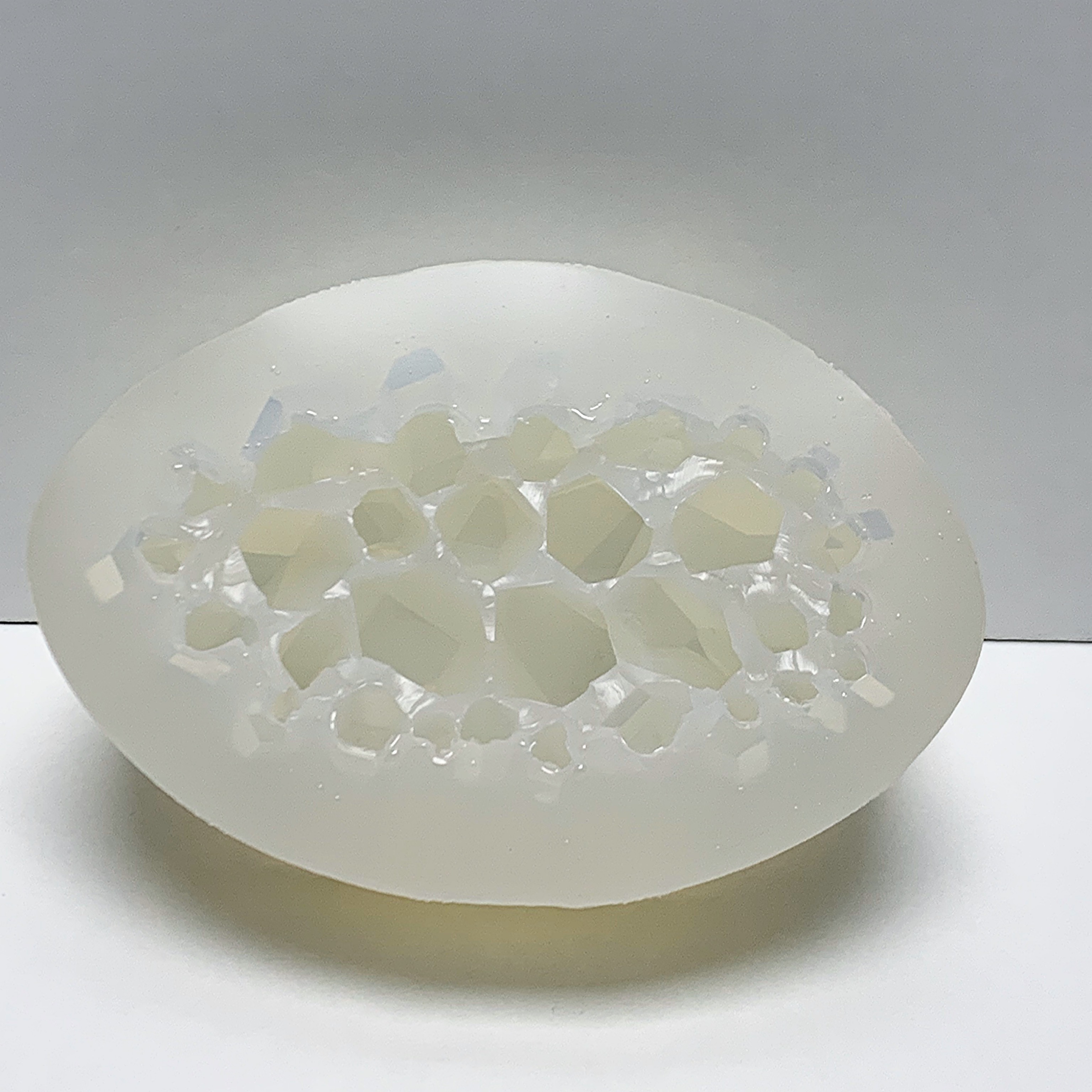 #3 Kristall Cluster Silikon Mold Oval Nov Collection'21